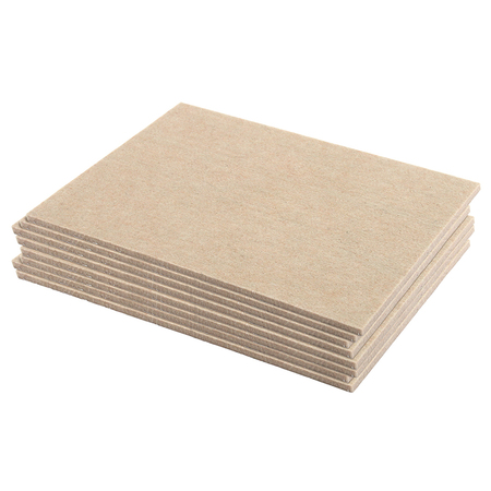 PRIME-LINE Heavy-Duty Furniture Felt Pads, 3/16 in. Thick with Self-Adhesive Backing 8 Pack MP76650
